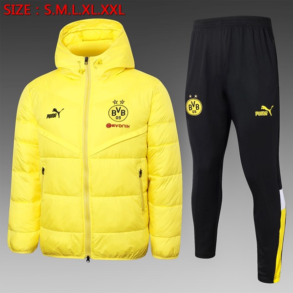 Piumino Borussia Dortmund Set Completo 24/25 Giallo